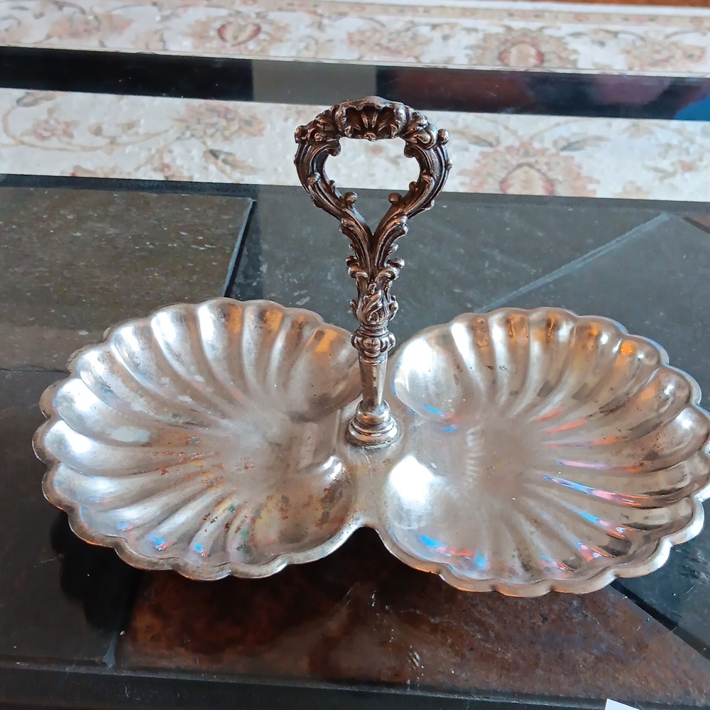 SILVER BON BON TRAY
